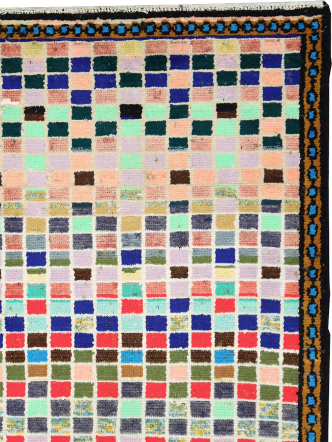 Vintage Persian Mahal Rug, No.27372 - Gss