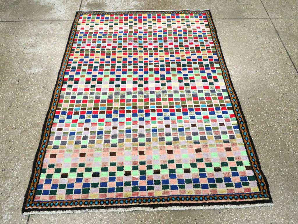 Vintage Persian Mahal Rug, No.27372 - Gss