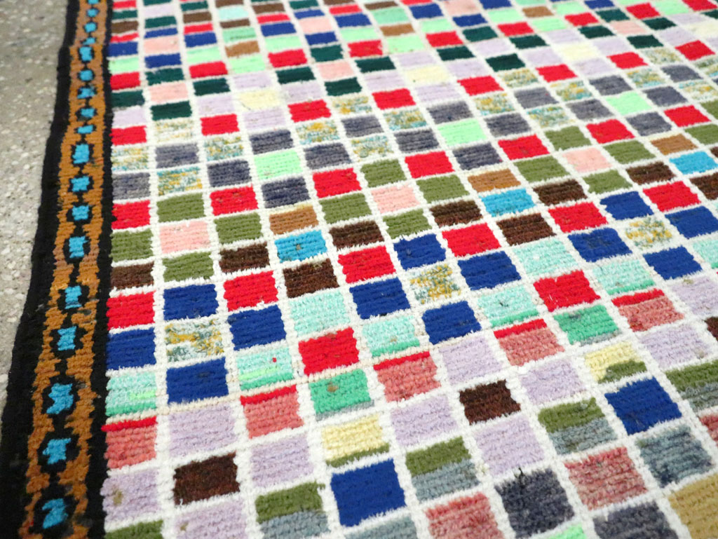 Vintage Persian Mahal Rug, No.27372 - Gss