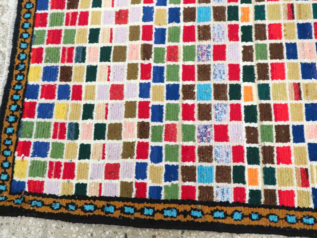 Vintage Persian Mahal Rug, No.27372 - Gss