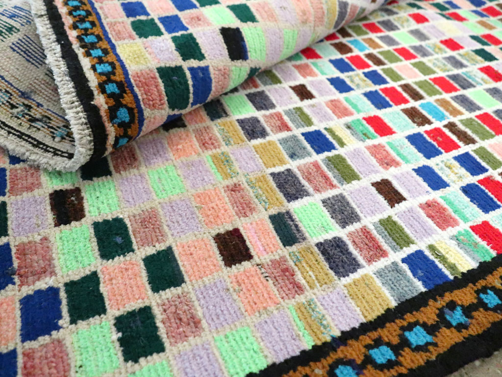 Vintage Persian Mahal Rug, No.27372 - Gss