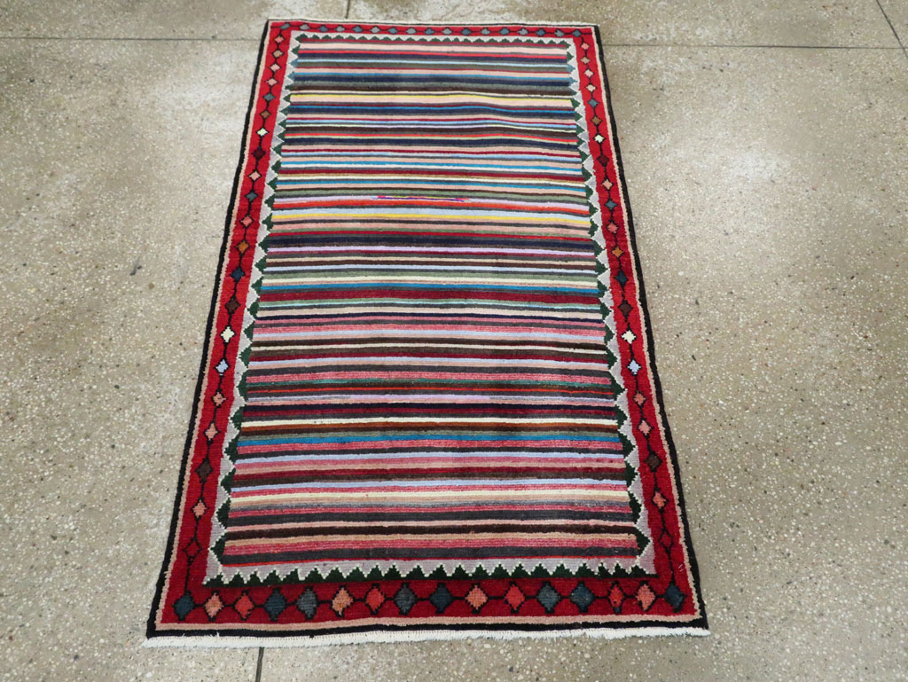 Vintage Persian Hamadan Rug, No.27374 - Gss