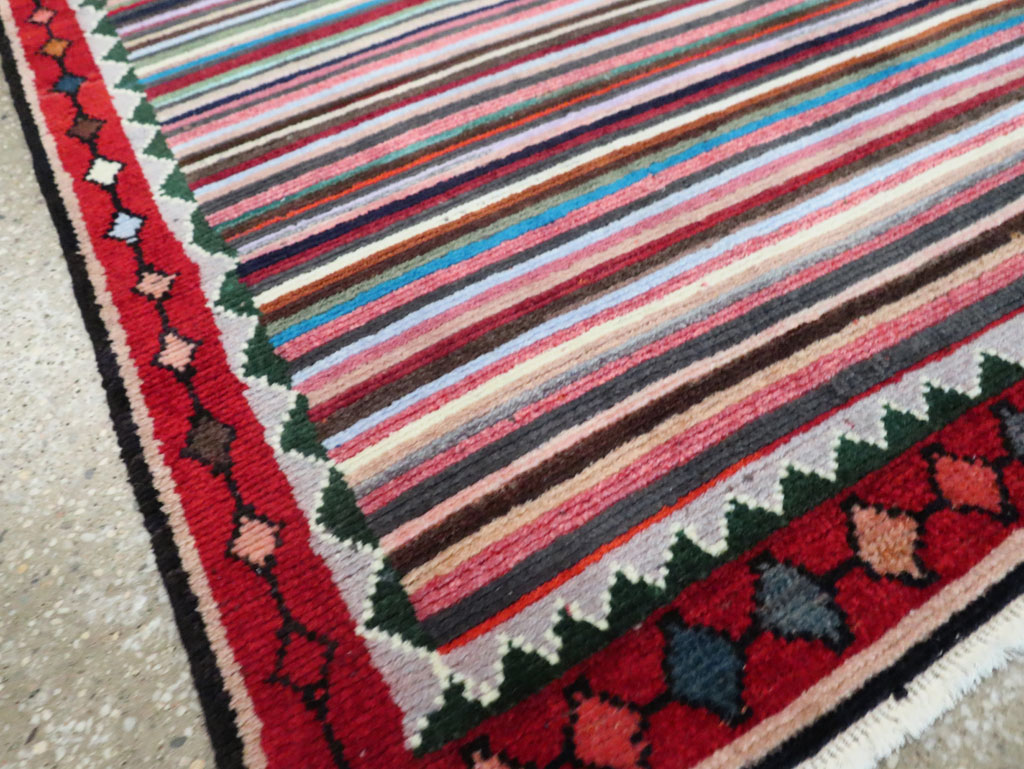 Vintage Persian Hamadan Rug, No.27374 - Gss