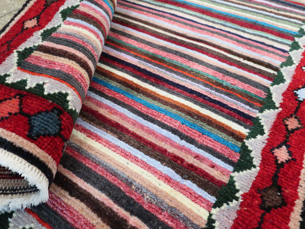 Vintage Persian Hamadan Rug, No.27374 - Gss