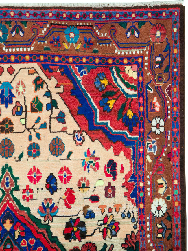 Vintage Persian Malayer Rug, No.27380 - Gss