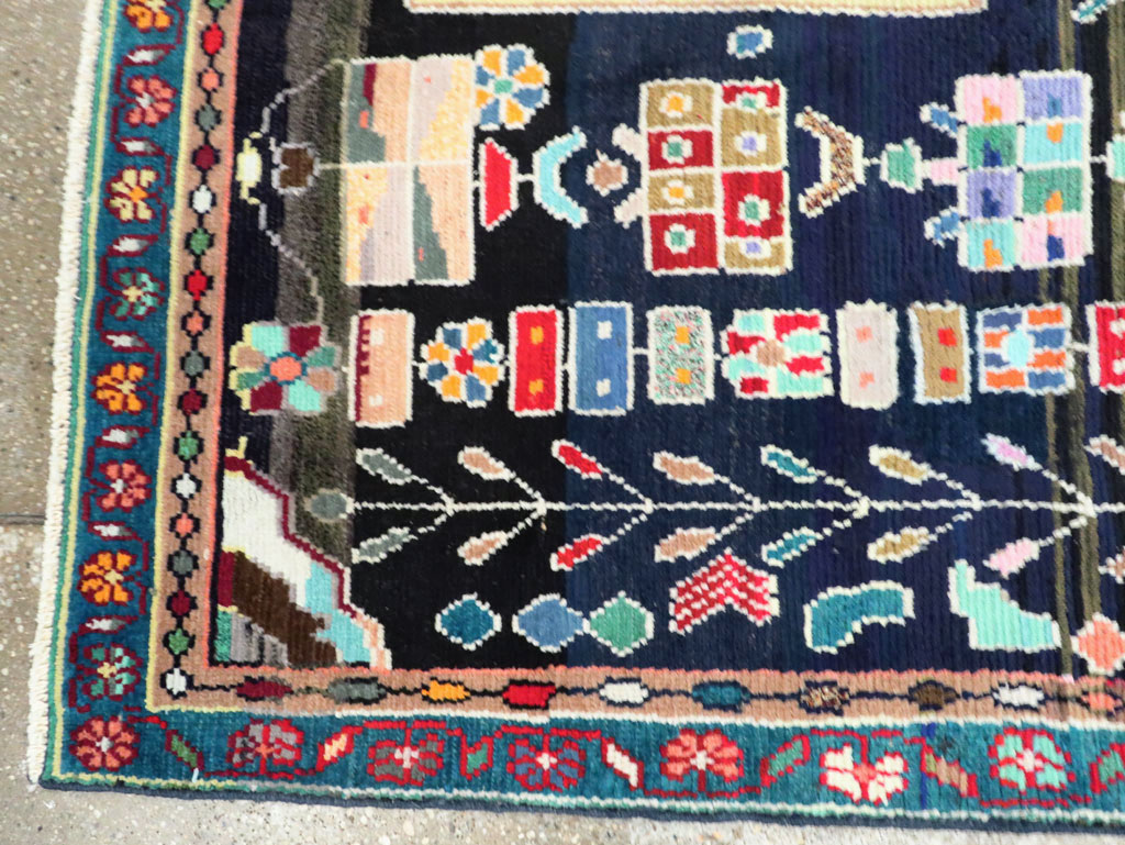 Vintage Persian Malayer Rug, No.27382 - Gss