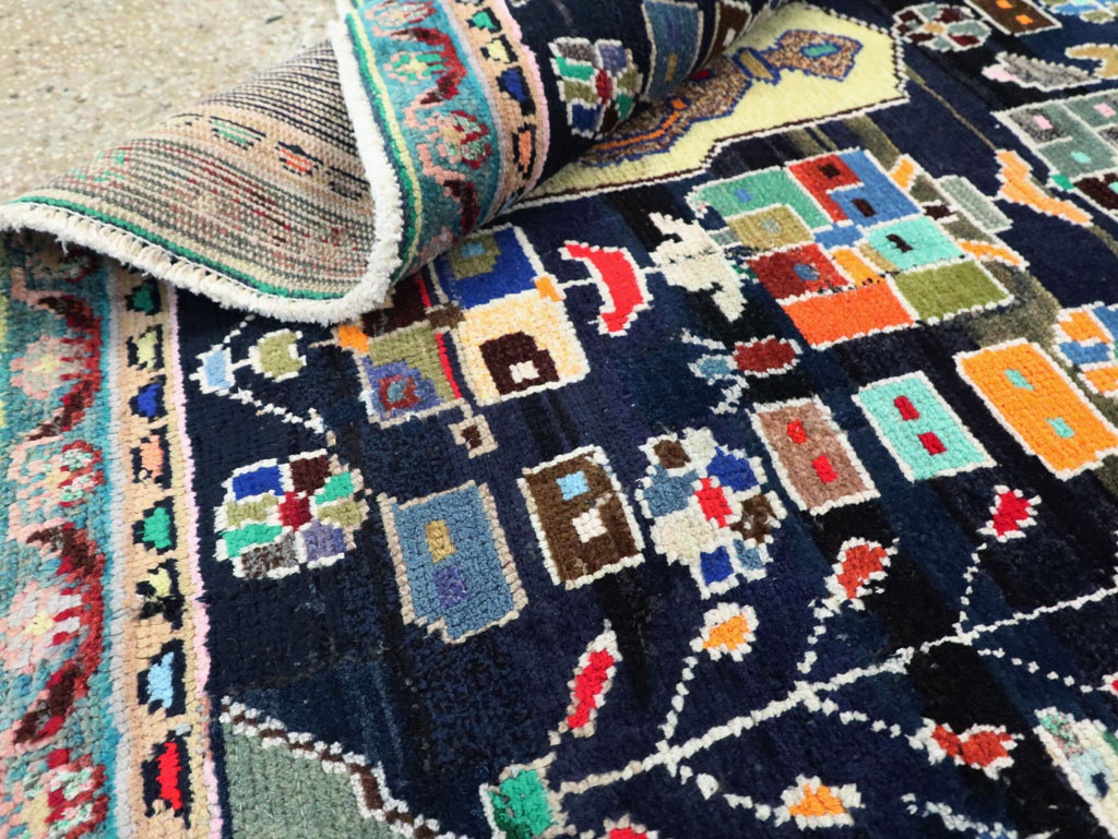 Vintage Persian Malayer Rug, No.27382 - Gss