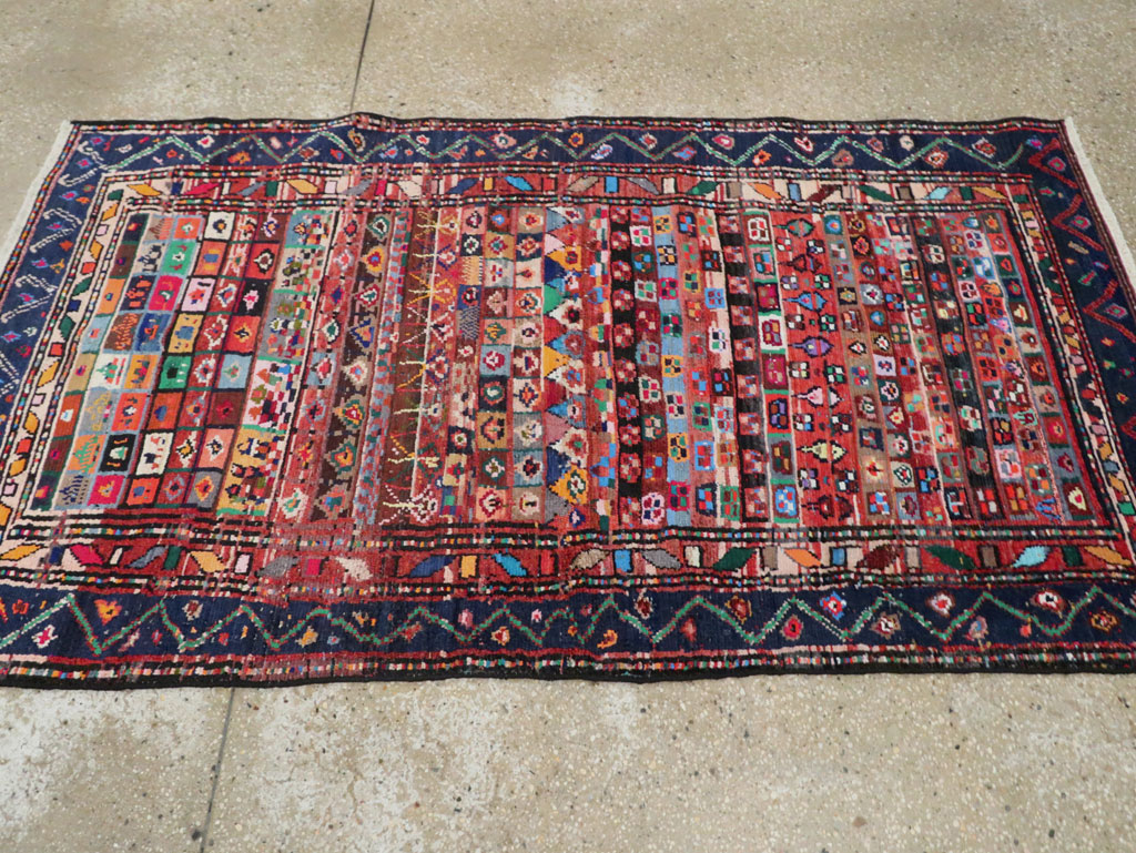 Vintage Persian Hamadan Rug, No.27383 - Gss