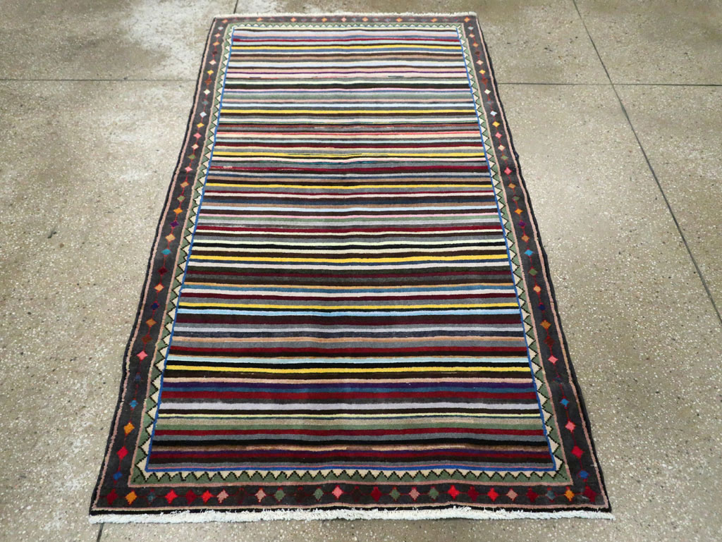 Vintage Persian Kashan Rug, No.27384 - Gss