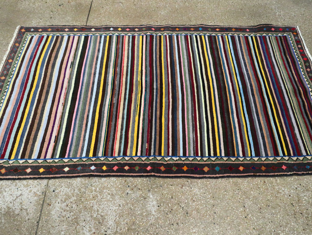 Vintage Persian Kashan Rug, No.27384 - Gss