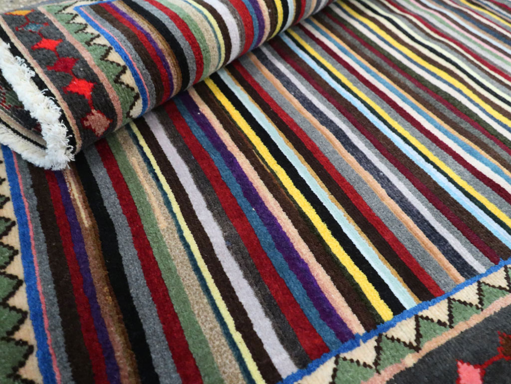 Vintage Persian Kashan Rug, No.27384 - Gss