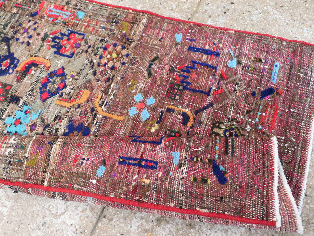 Vintage Kurdish Rug, No.27386 - Gss
