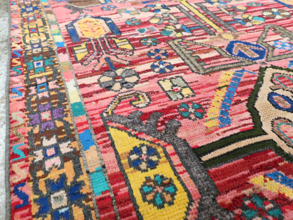 Vintage Persian Hamadan Rug, No.27392 - Gss