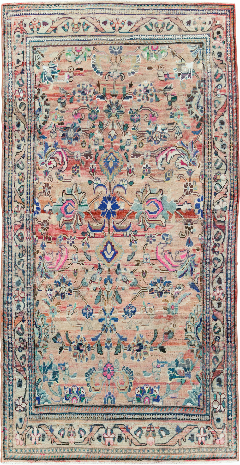 Vintage Persian Mahal Gallery Rug, No.27398 - Gss