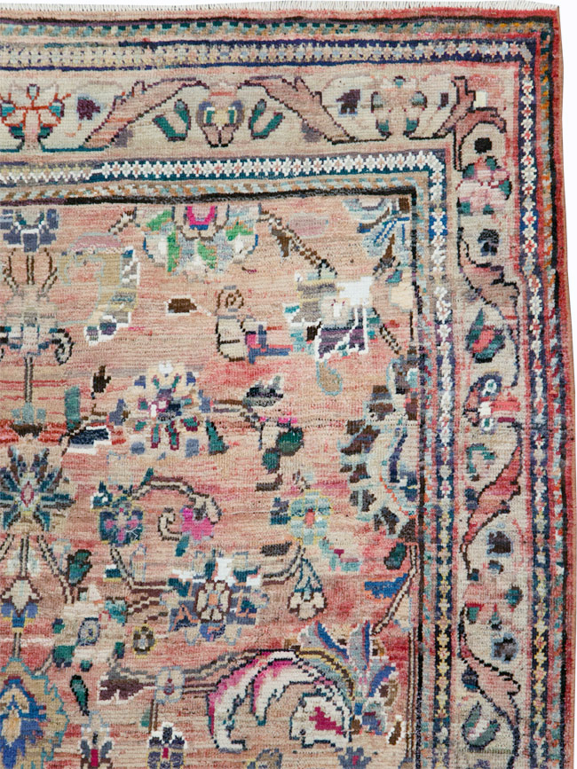 Vintage Persian Mahal Gallery Rug, No.27398 - Gss