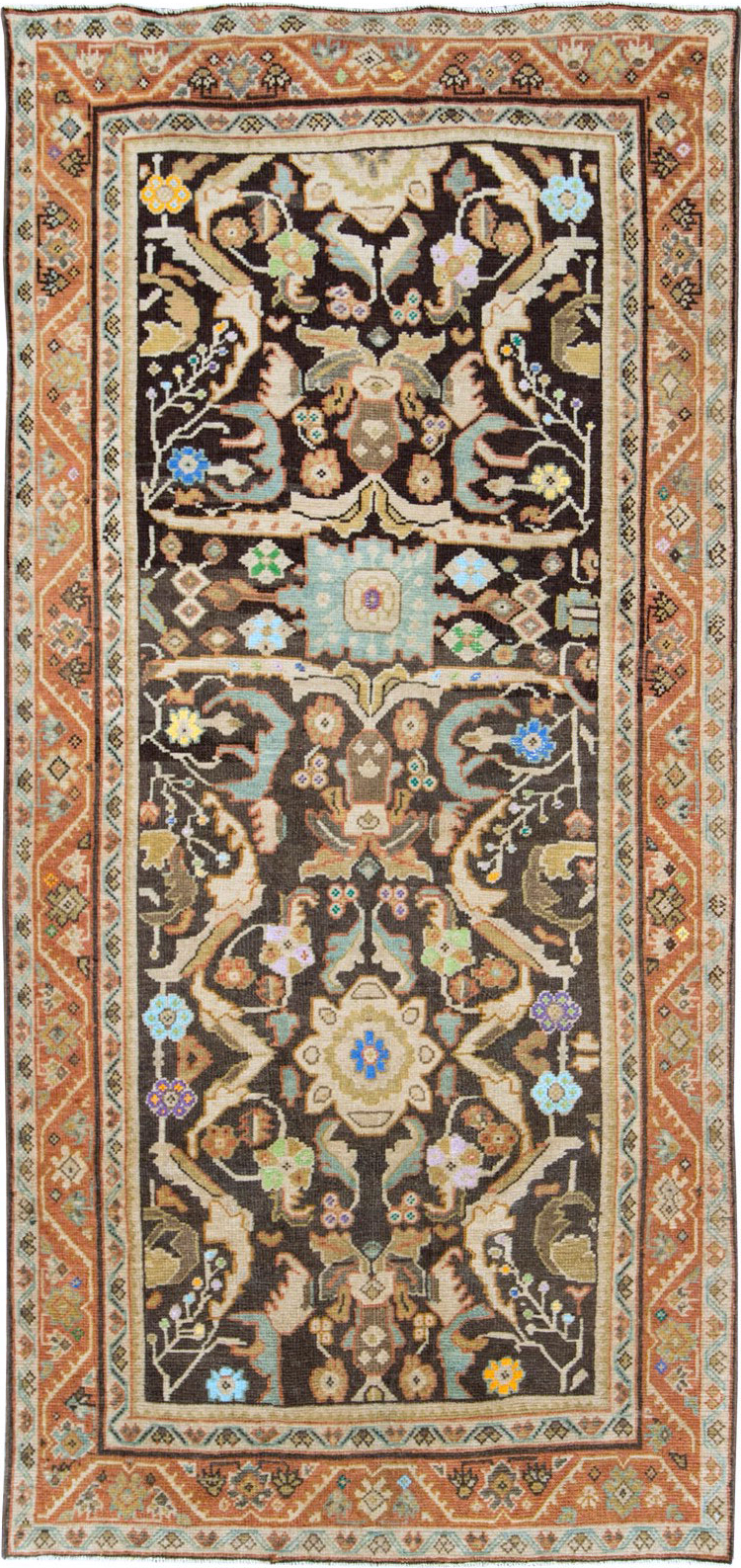 Vintage Persian Mahal Gallery Rug, No.27399 - Gss
