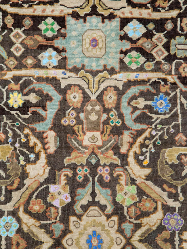 Vintage Persian Mahal Gallery Rug, No.27399 - Gss