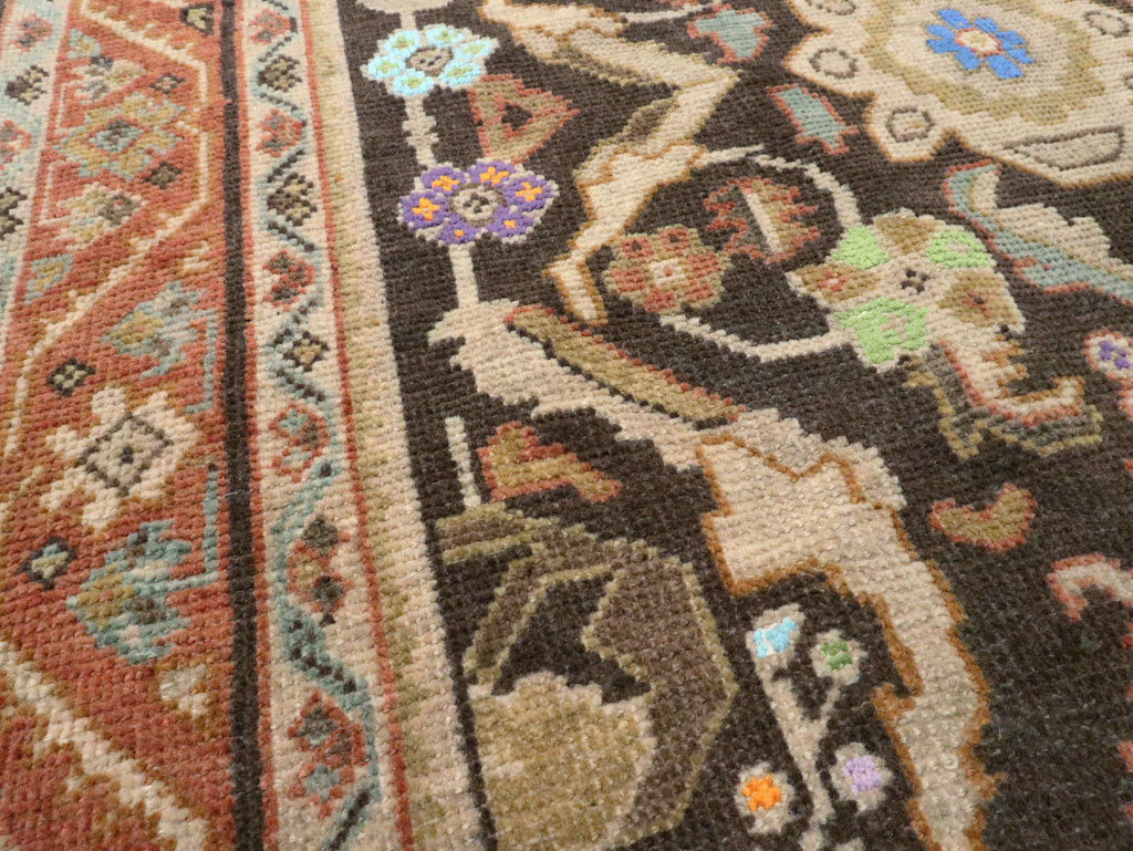 Vintage Persian Mahal Gallery Rug, No.27399 - Gss