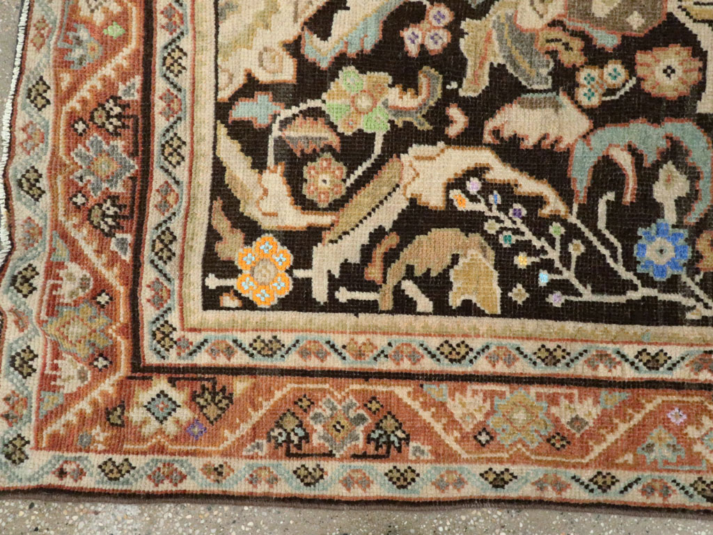Vintage Persian Mahal Gallery Rug, No.27399 - Gss