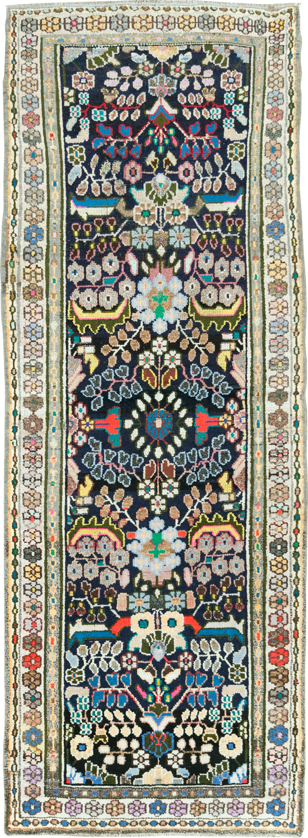 Vintage Hamadan Runner, No.27400 - Gss