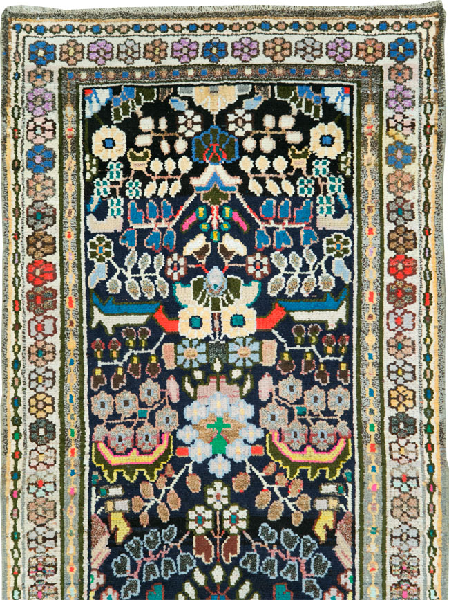 Vintage Hamadan Runner, No.27400 - Gss