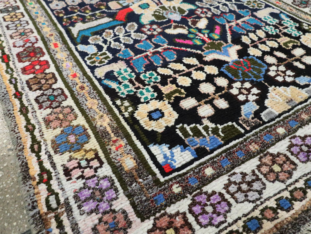 Vintage Hamadan Runner, No.27400 - Gss