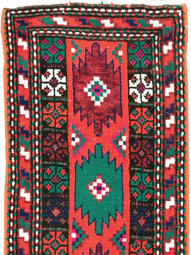 Vintage Persian Hamadan Rug, No.27405 - Gss