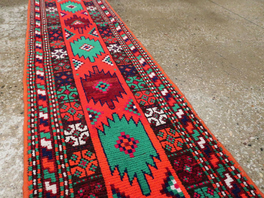 Vintage Persian Hamadan Rug, No.27405 - Gss