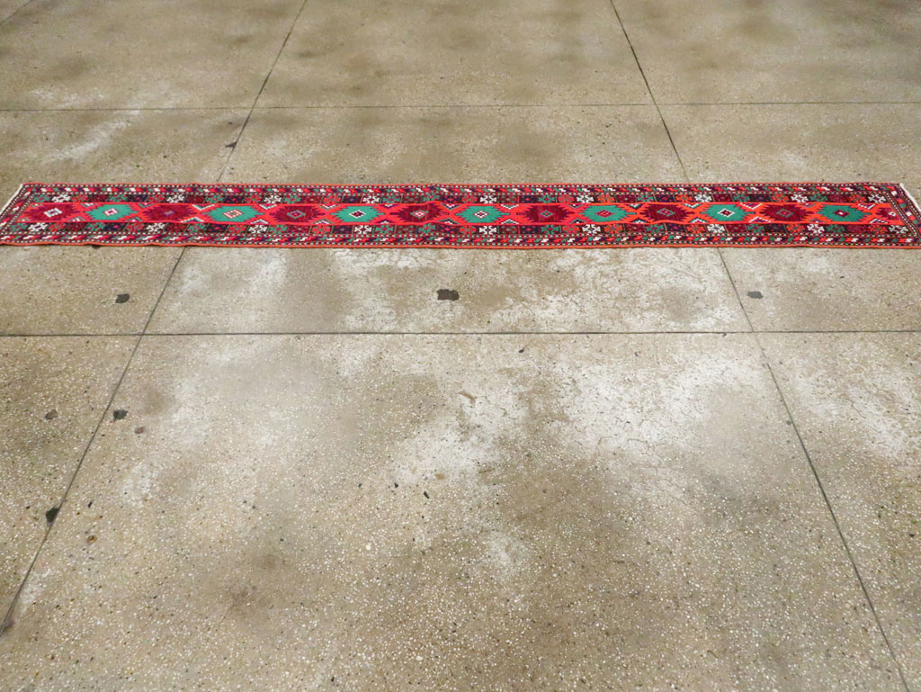 Vintage Persian Hamadan Rug, No.27405 - Gss