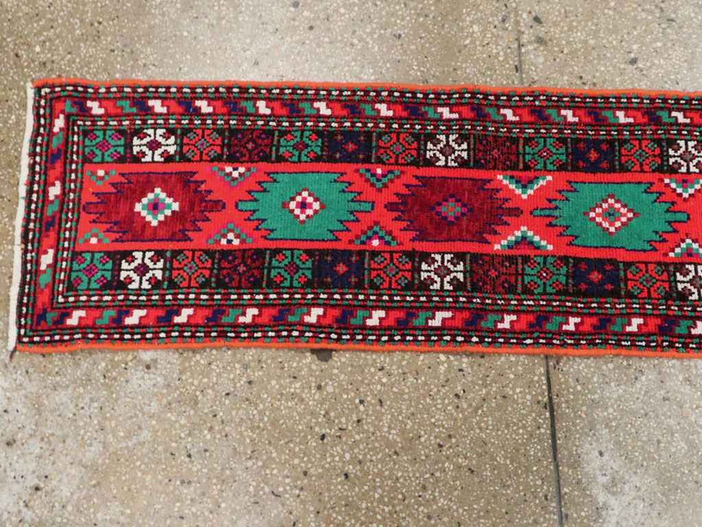 Vintage Persian Hamadan Rug, No.27405 - Gss