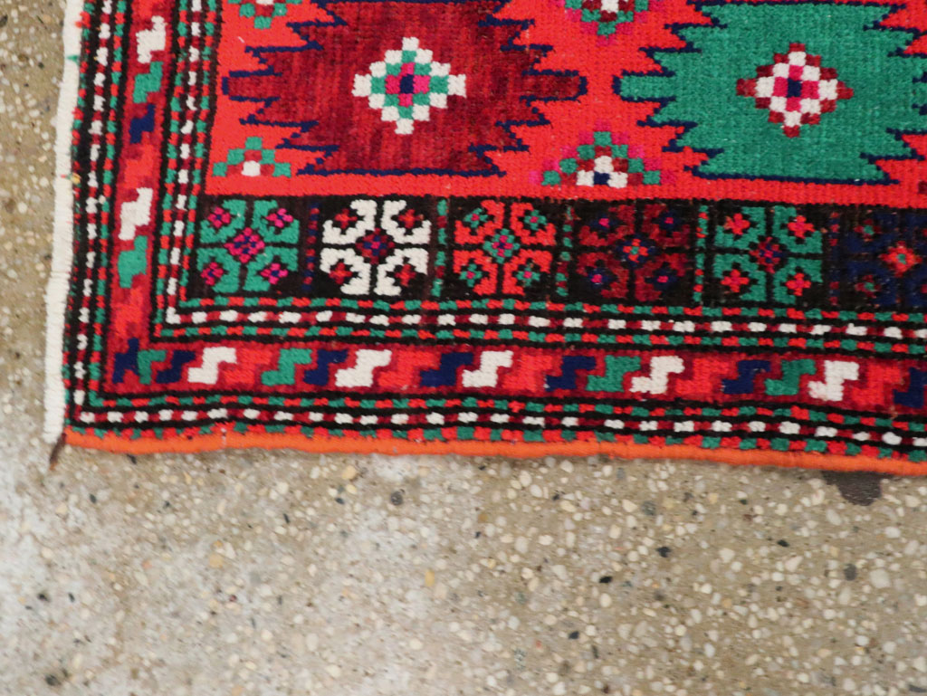 Vintage Persian Hamadan Rug, No.27405 - Gss