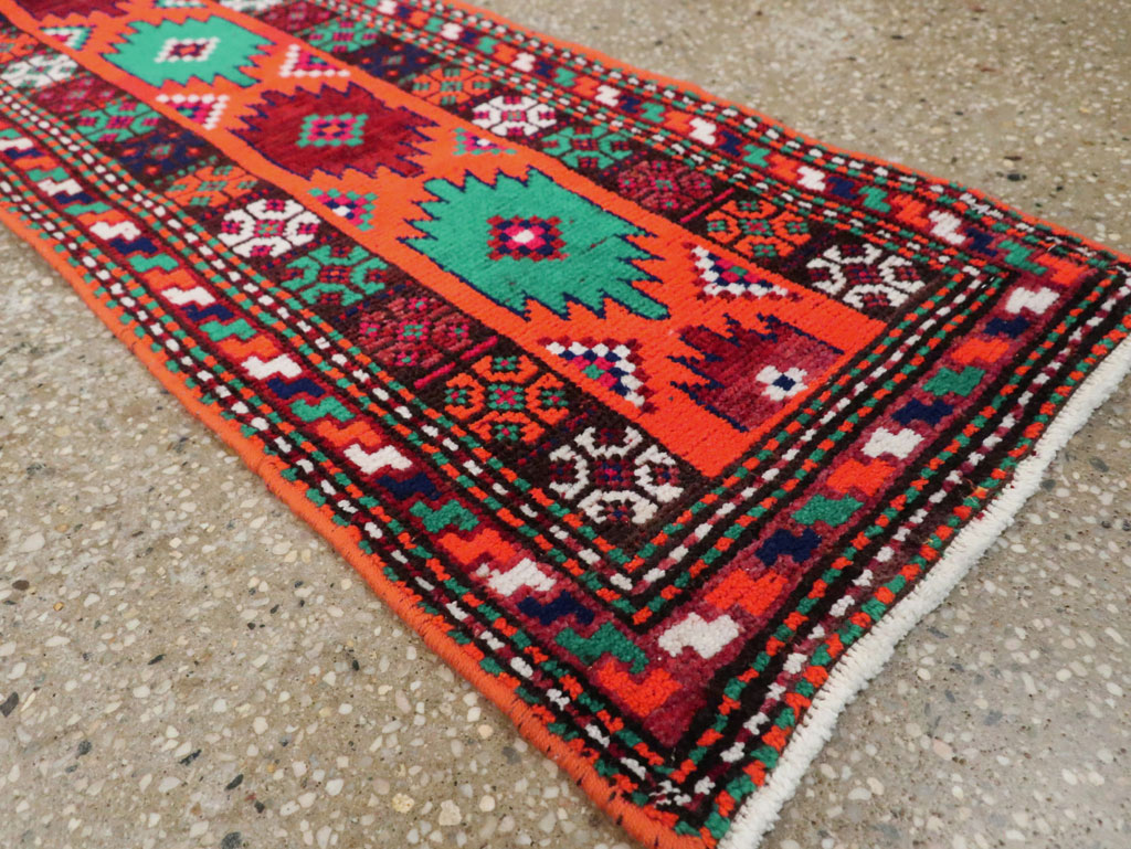 Vintage Persian Hamadan Rug, No.27405 - Gss