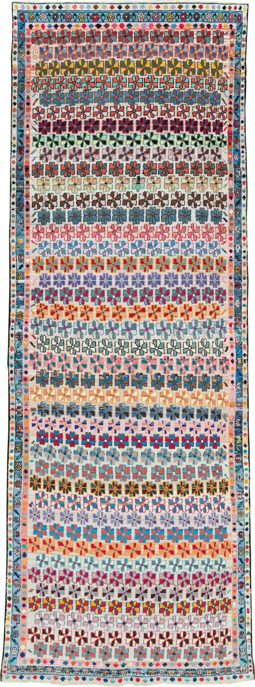 Vintage Persian Hamadan Gallery Rug, No.27406 - Gss