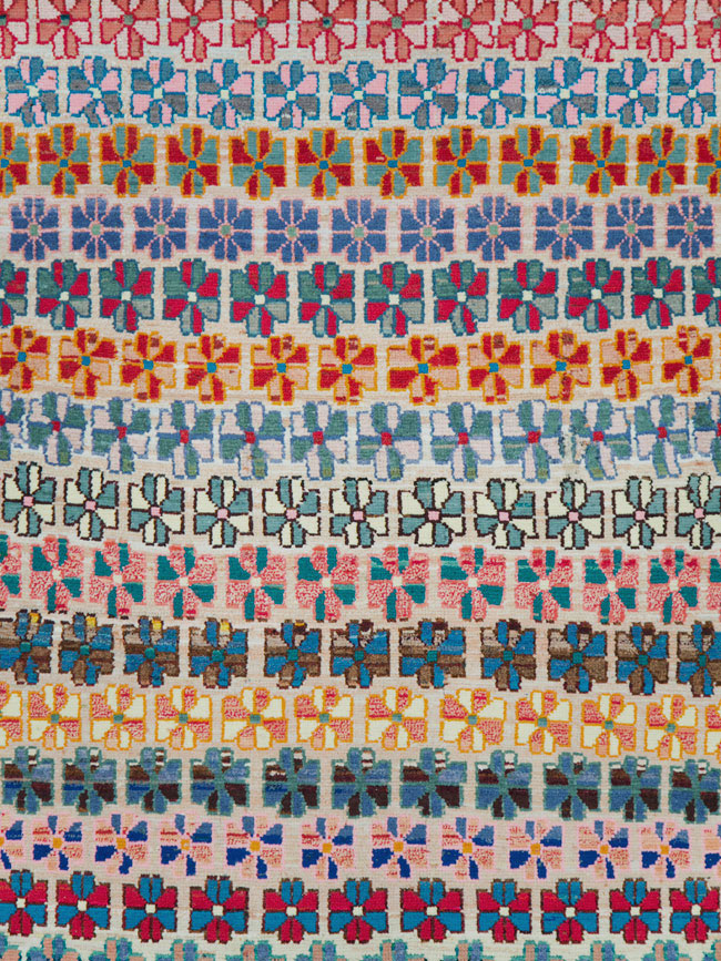 Vintage Persian Hamadan Gallery Rug, No.27406 - Gss