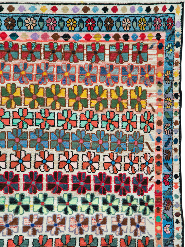 Vintage Persian Hamadan Gallery Rug, No.27406 - Gss