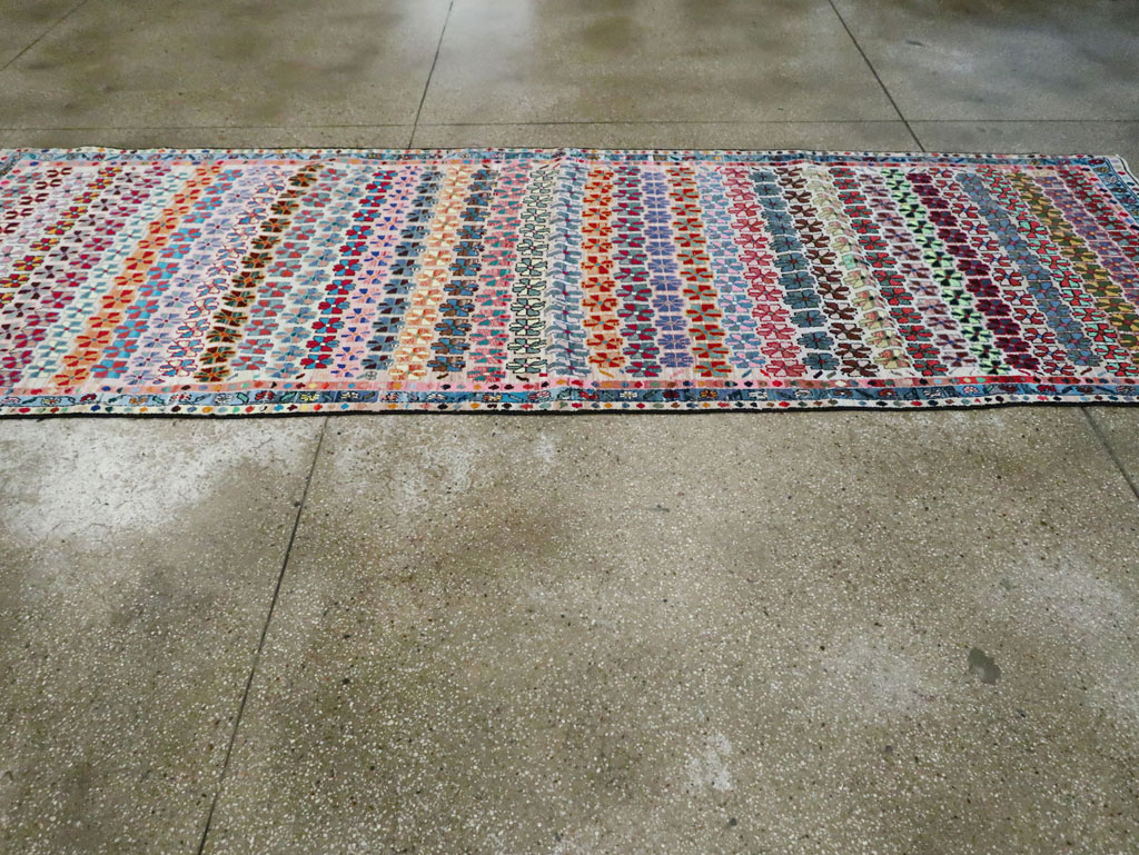 Vintage Persian Hamadan Gallery Rug, No.27406 - Gss