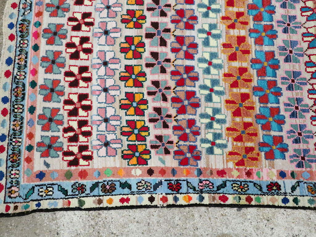 Vintage Persian Hamadan Gallery Rug, No.27406 - Gss