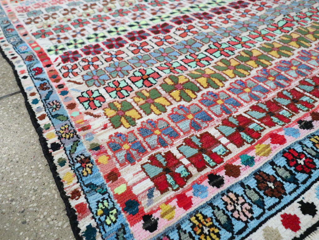Vintage Persian Hamadan Gallery Rug, No.27406 - Gss