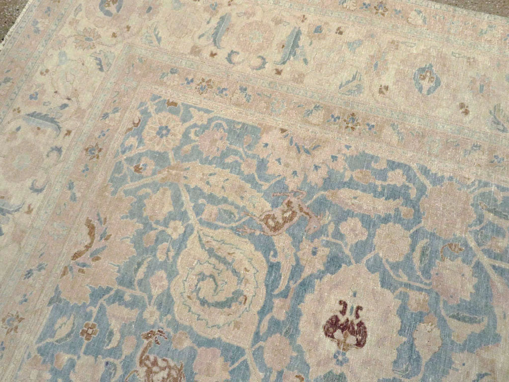 Antique Persian Tabriz Carpet, No.27416 - Gss