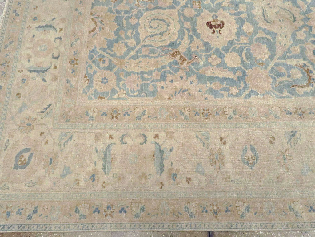 Antique Persian Tabriz Carpet, No.27416 - Gss