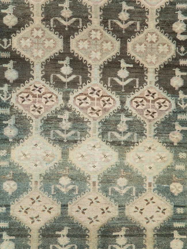 Vintage Persian Kurd Gallery Carpet, No.27418 - Gss