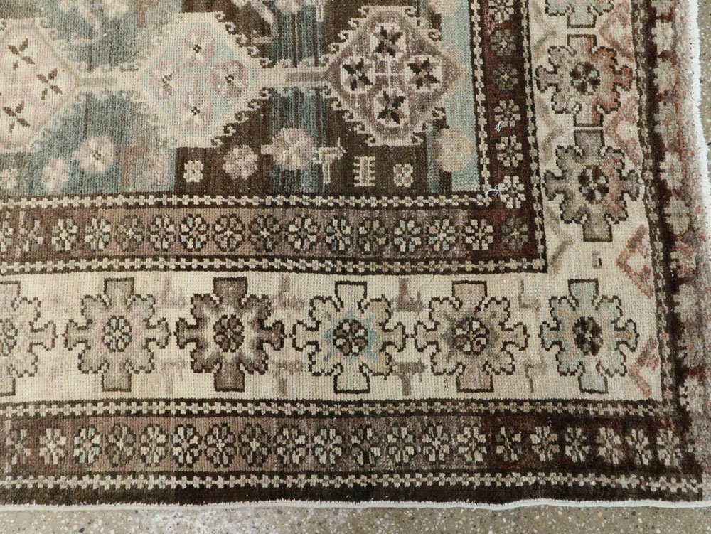 Vintage Persian Kurd Gallery Carpet, No.27418 - Gss