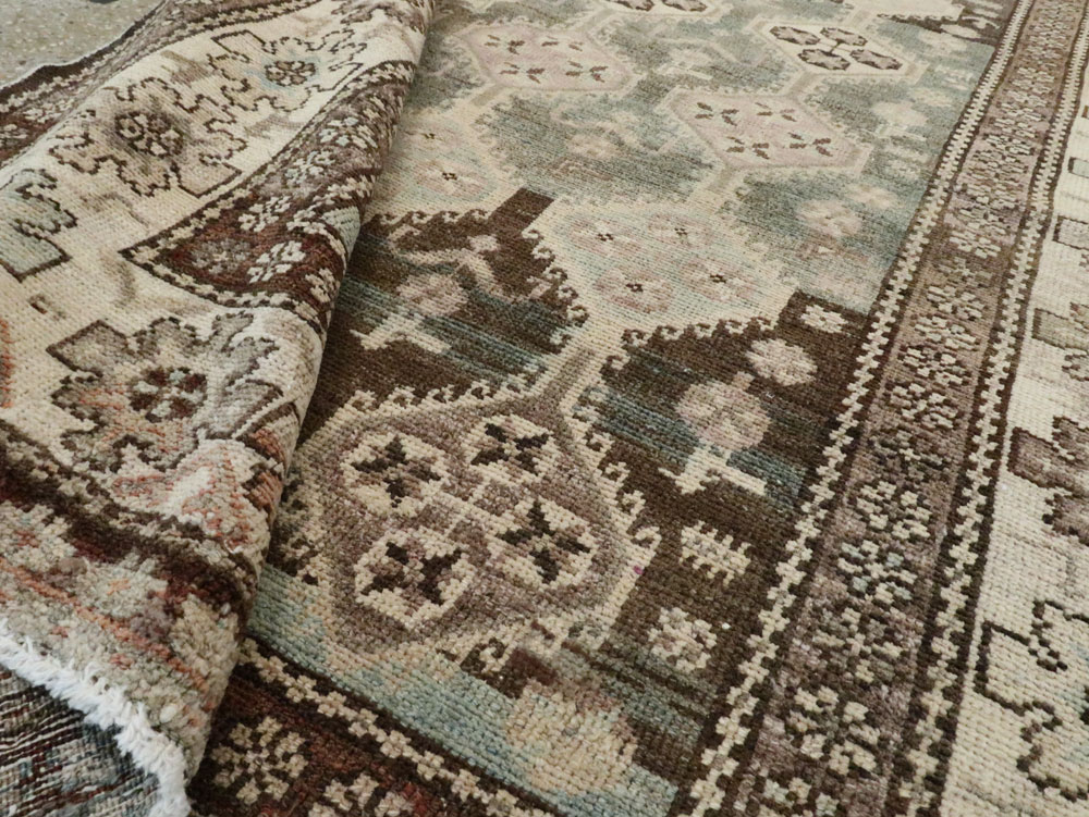 Vintage Persian Kurd Gallery Carpet, No.27418 - Gss