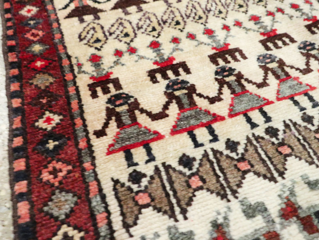 Vintage Persian Baluch Rug, No.27419 - Gss