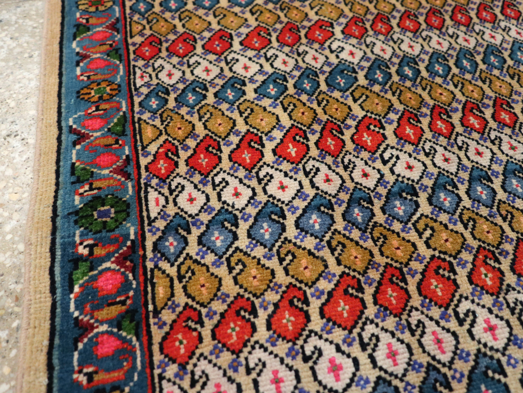 Vintage Persian Mahal Rug, No.27422 - Gss