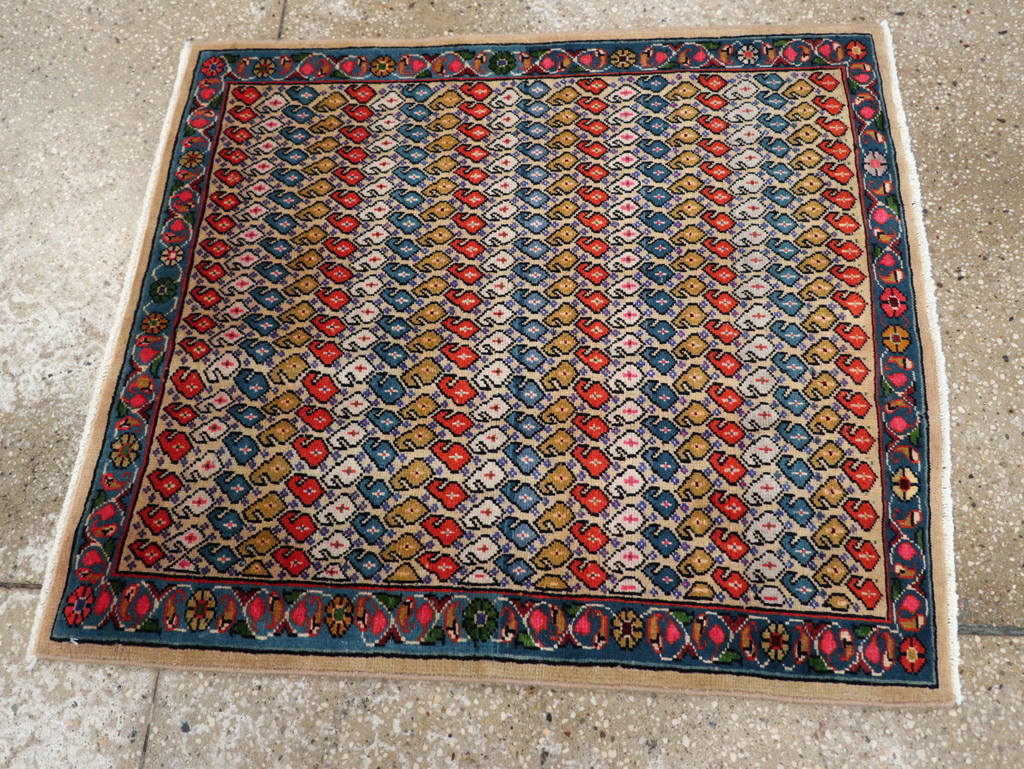 Vintage Persian Mahal Rug, No.27422 - Gss