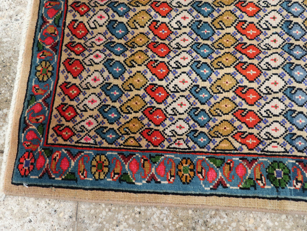 Vintage Persian Mahal Rug, No.27422 - Gss