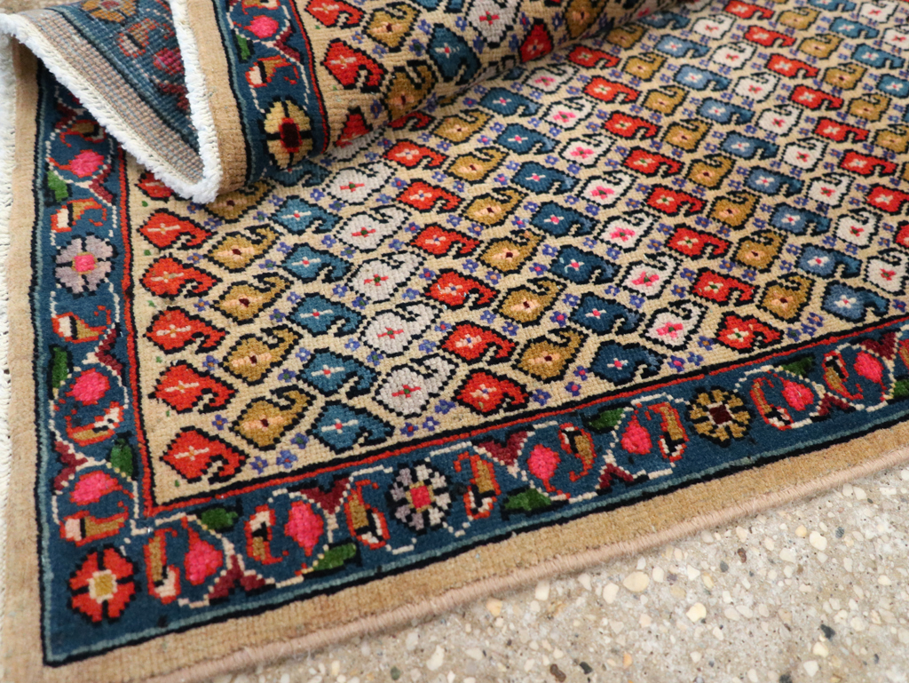 Vintage Persian Mahal Rug, No.27422 - Gss