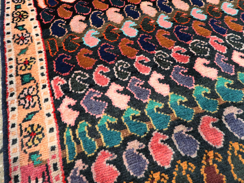 Vintage Persian Hamadan Rug, No.27425 - Gss