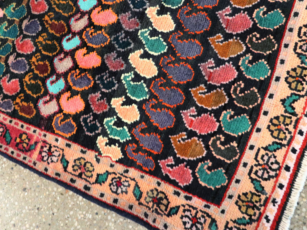 Vintage Persian Hamadan Rug, No.27425 - Gss